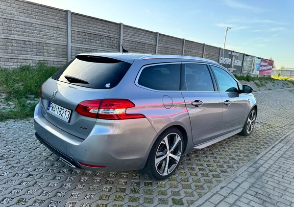 Peugeot 308 cena 47900 przebieg: 191000, rok produkcji 2016 z Skoki małe 79